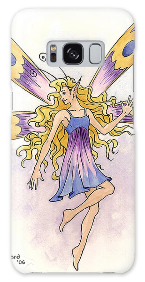 Gothic Galaxy Case featuring the painting Spring Fairy by Glenn Pollard