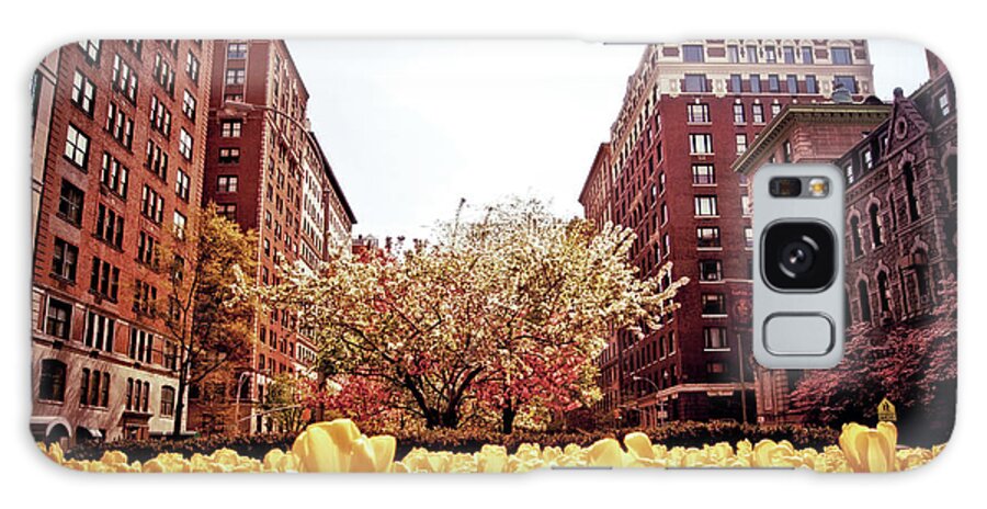 Outdoors Galaxy Case featuring the photograph Spring On Park Avenue - Upper East Side by Vivienne Gucwa