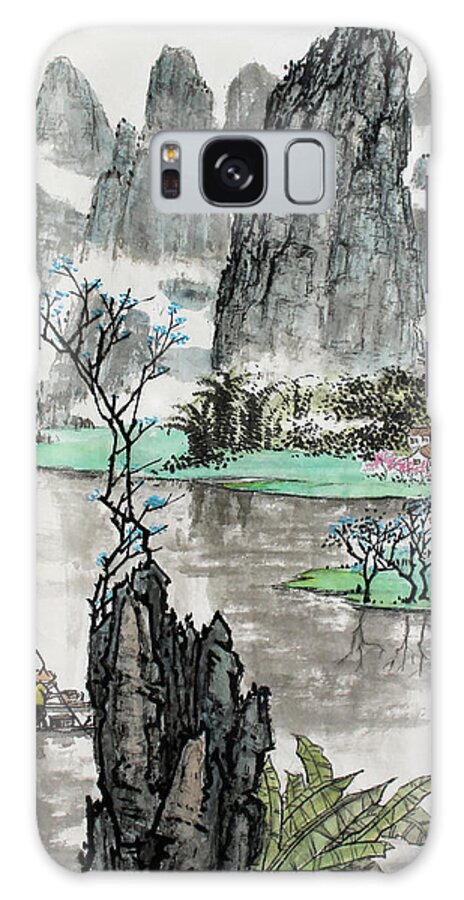 Li River Galaxy S8 Case featuring the photograph Spring River II by Yufeng Wang