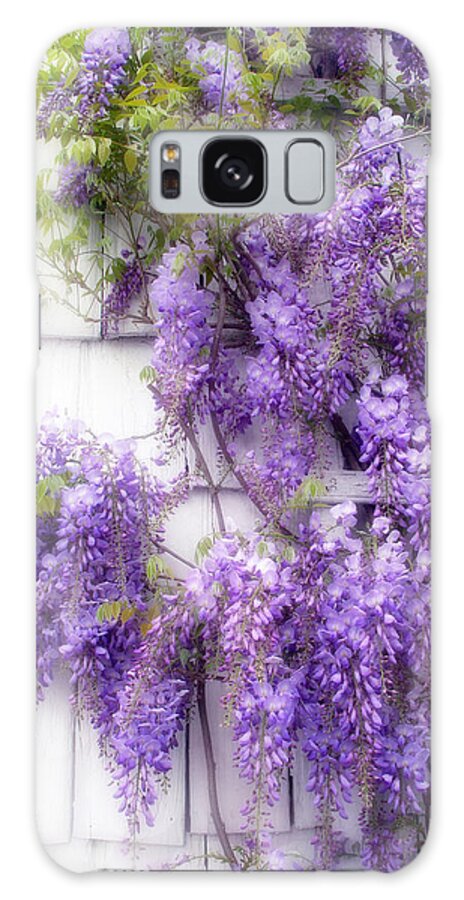 Flowers Galaxy Case featuring the photograph Spring Wisteria by Jessica Jenney