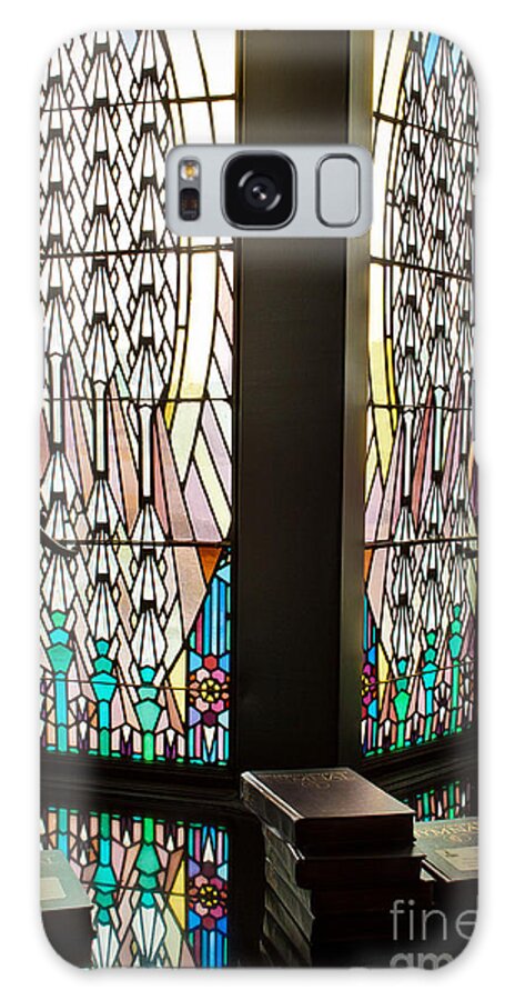 Architectural Galaxy Case featuring the photograph Stained Glass by Lawrence Burry