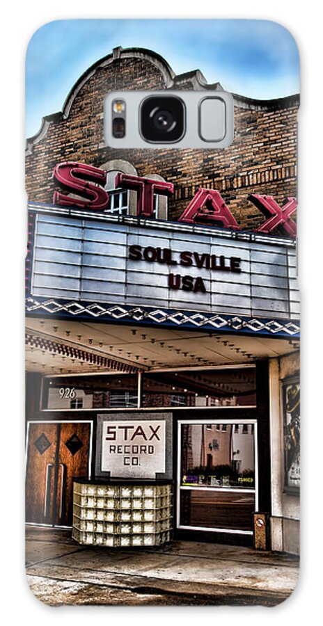 Memphis Galaxy Case featuring the photograph Stax Records by Stephen Stookey