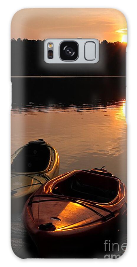Lake Galaxy S8 Case featuring the photograph Still Waters by Geri Glavis