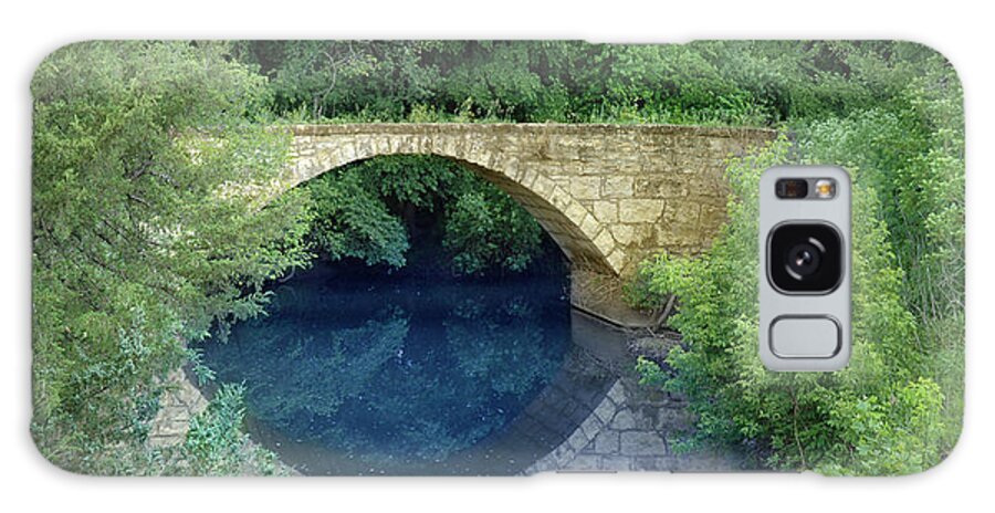 Stone Galaxy S8 Case featuring the photograph Stone Arch Bridge in Butler County by Rod Seel