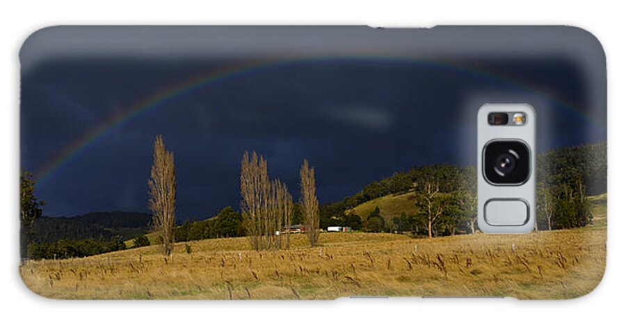 Rainbow Galaxy Case featuring the photograph Storm Brewing by Anthony Davey