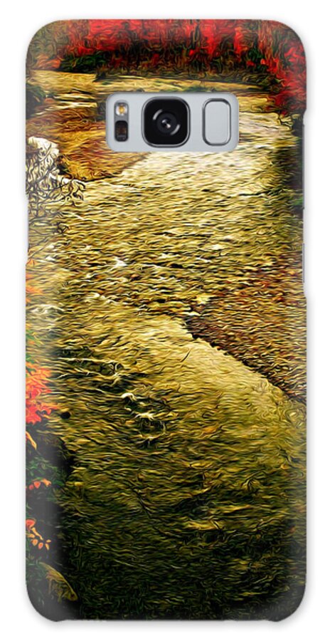 Fall Galaxy Case featuring the photograph Stream by Bill Howard