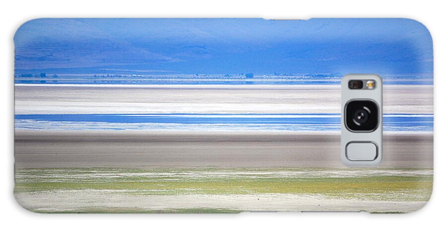 Scenic Galaxy Case featuring the photograph Striations at Honey Lake by AJ Schibig
