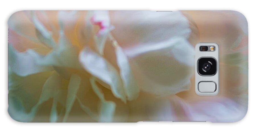 Peony Galaxy Case featuring the photograph Subtle Beauty by Liz Evensen