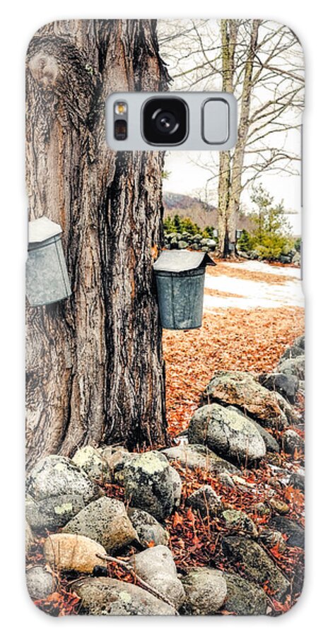 New Hampshire Galaxy Case featuring the photograph Sugaring by Robert Clifford