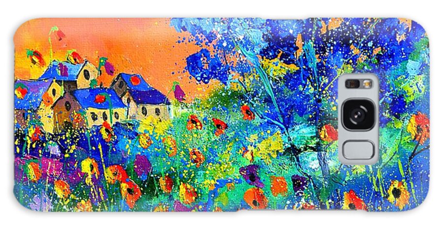 Landscape Galaxy Case featuring the painting Summer 674160 by Pol Ledent