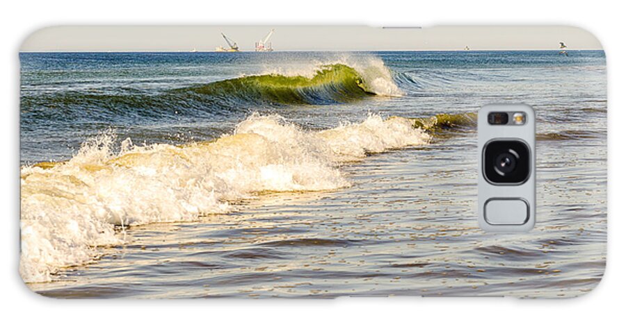 Ocean Galaxy Case featuring the photograph Summer Ocean Scene 1 by Maureen E Ritter