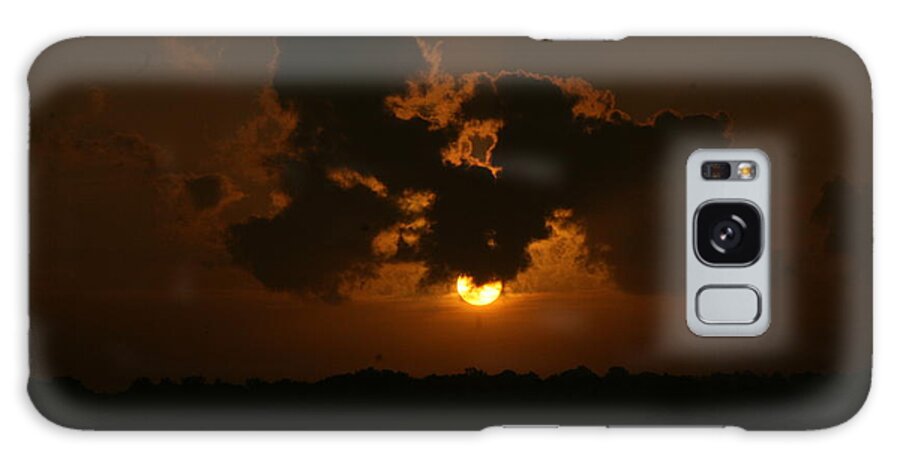 Sunrise Galaxy Case featuring the photograph Sun Block by John Glass
