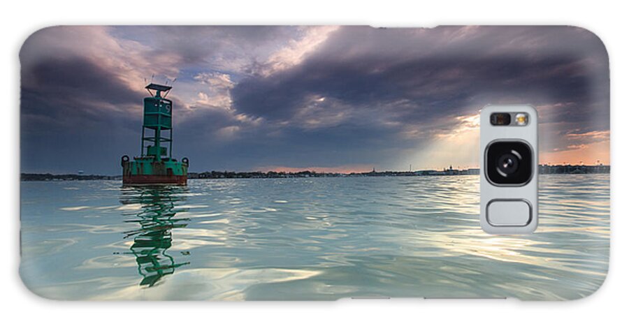 Sunlight Galaxy Case featuring the photograph Sun Spill over Annapolis by Jennifer Casey