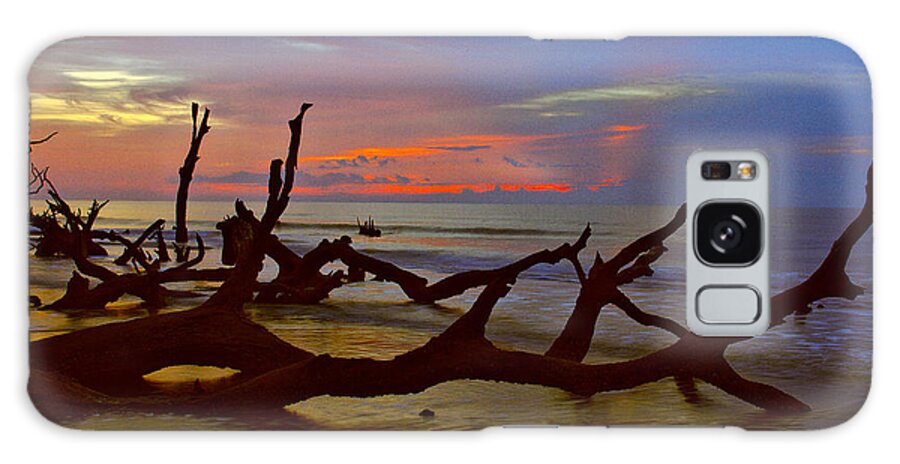 Bulls Island Galaxy Case featuring the photograph Sunrise on Bulls Island by Bill Barber