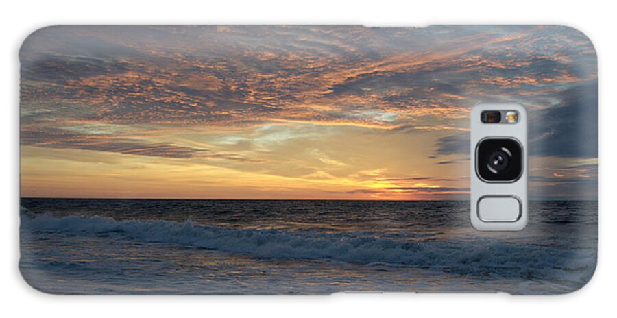 Sunrise Galaxy Case featuring the photograph Sunrise Over the Atlantic by Judy Salcedo