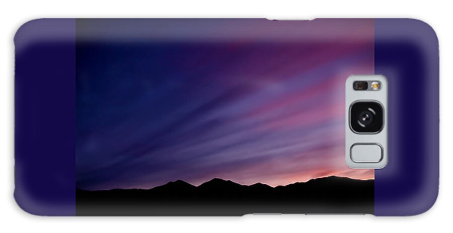 Salt Lake City Galaxy Case featuring the photograph Sunrise over the Mountains by Rona Black