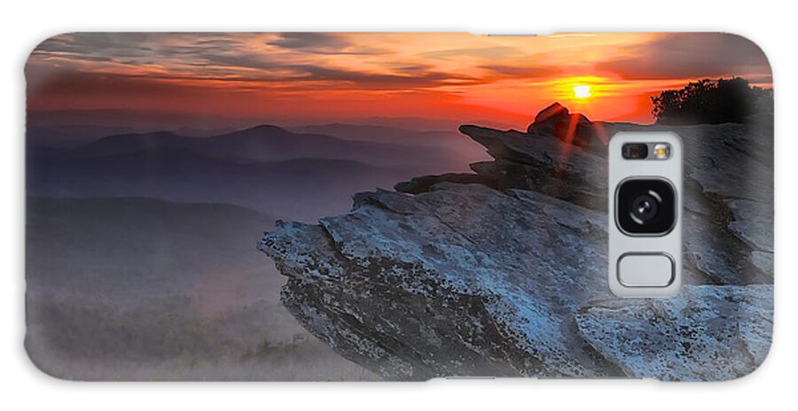 Hawksbill Galaxy Case featuring the photograph Sunrise Service by Mark Steven Houser