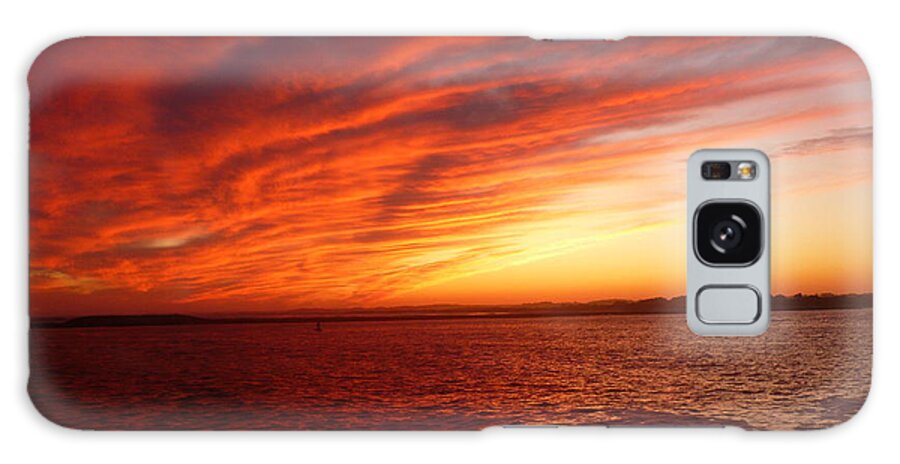 Sunset Galaxy Case featuring the photograph Sunset 3 by James Petersen