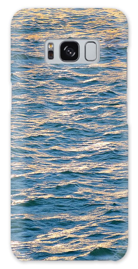 Sunset Galaxy Case featuring the photograph Sunset Reflections On The Sea of Galilee by Rita Adams