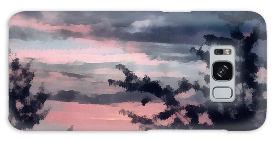 Skies Galaxy Case featuring the photograph Sunset Skies by Gerry Bates