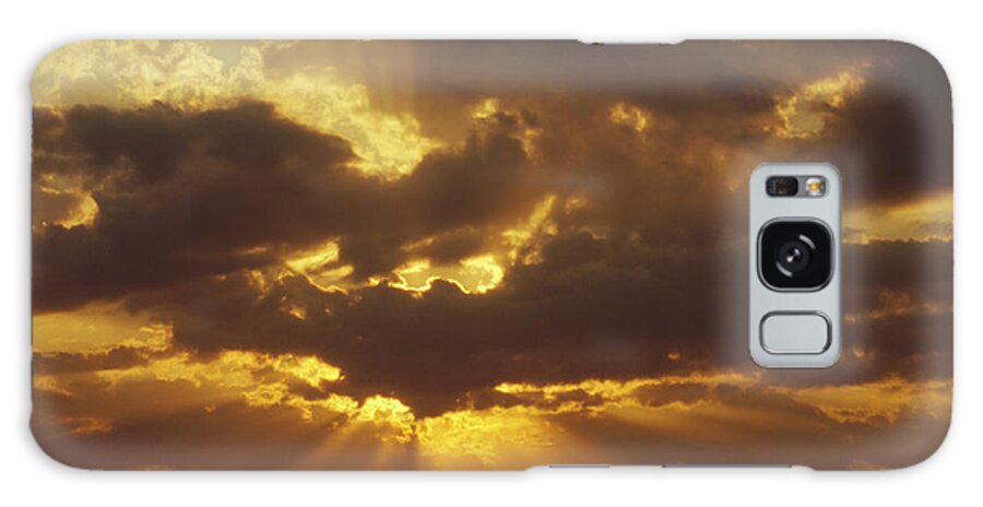 00202429 Galaxy Case featuring the photograph Sunset Storm Masai Mara by Gerry Ellis