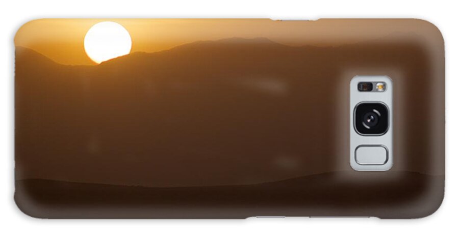  Galaxy Case featuring the photograph Sunset The Ruby Mountains Wells Nevada by Michael W Rogers
