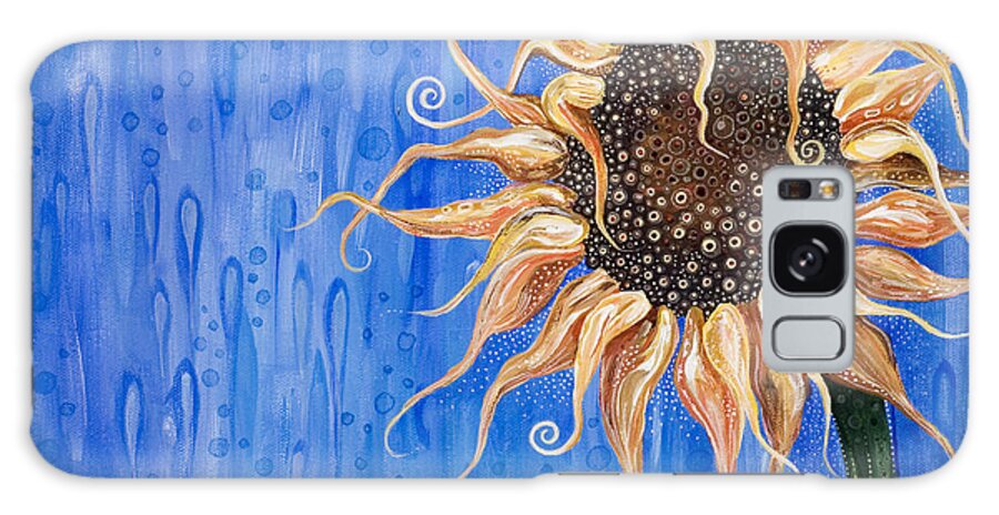Floral Galaxy Case featuring the painting Sunshine After the Rain by Tanielle Childers