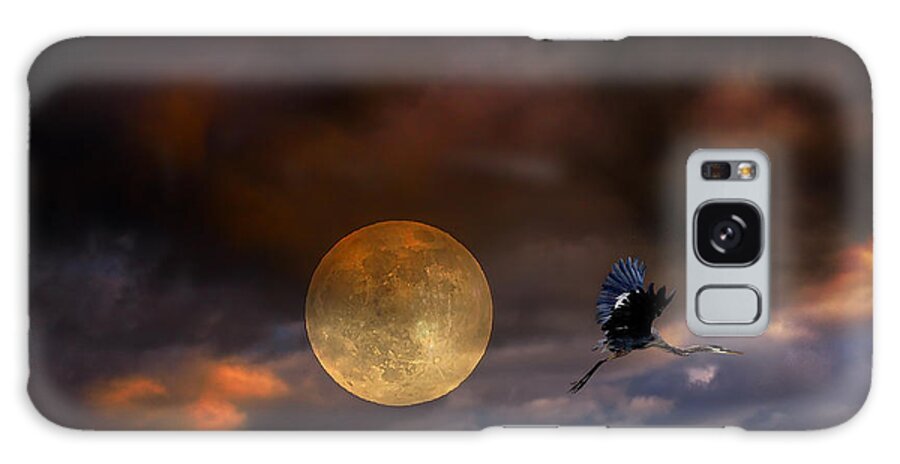 Super Moon Galaxy Case featuring the photograph Super Moon 2013 by Angela Stanton