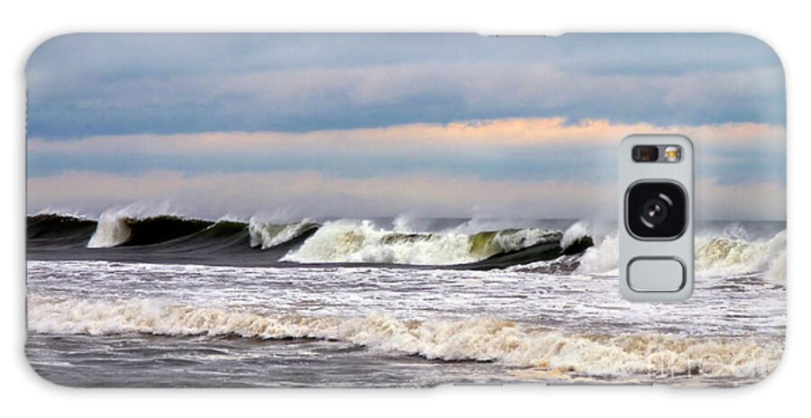 Waves Galaxy Case featuring the photograph Surf City Surf by Mark Miller