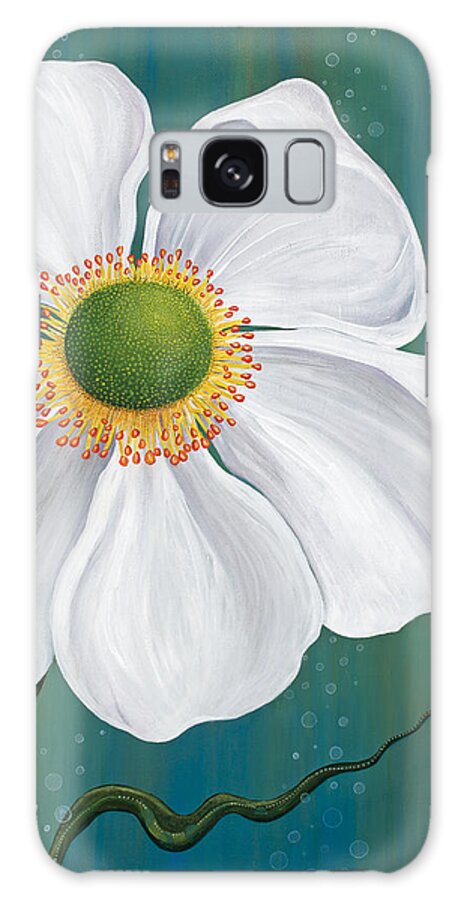 Floral Galaxy Case featuring the painting Surfacing by Tanielle Childers