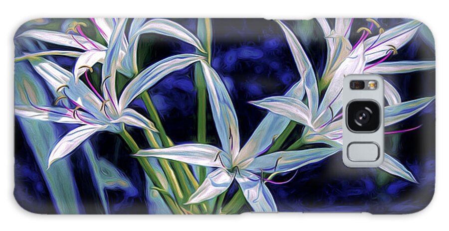 Lily Galaxy Case featuring the photograph Swamp Lilies by Steven Sparks