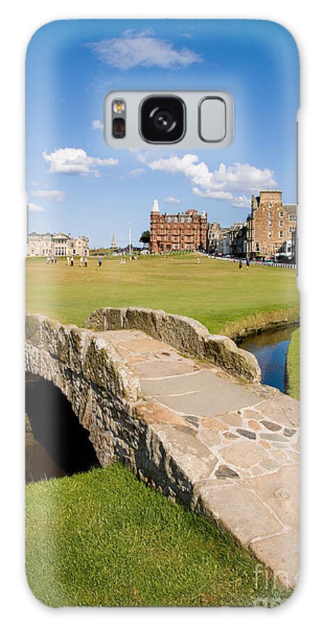 Golf Galaxy Case featuring the photograph Swilcan Bridge On The 18th Hole At St Andrews Old Golf Course Scotland by Unknown
