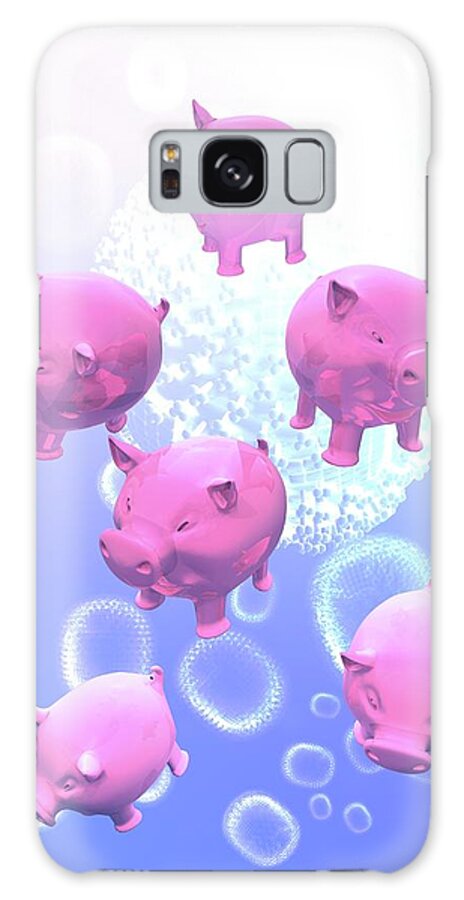 Artwork Galaxy S8 Case featuring the photograph Swine Flu by Victor Habbick Visions/science Photo Library