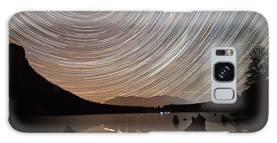 Starlit Night Galaxy Case featuring the photograph Swirling Sky by Hisao Mogi