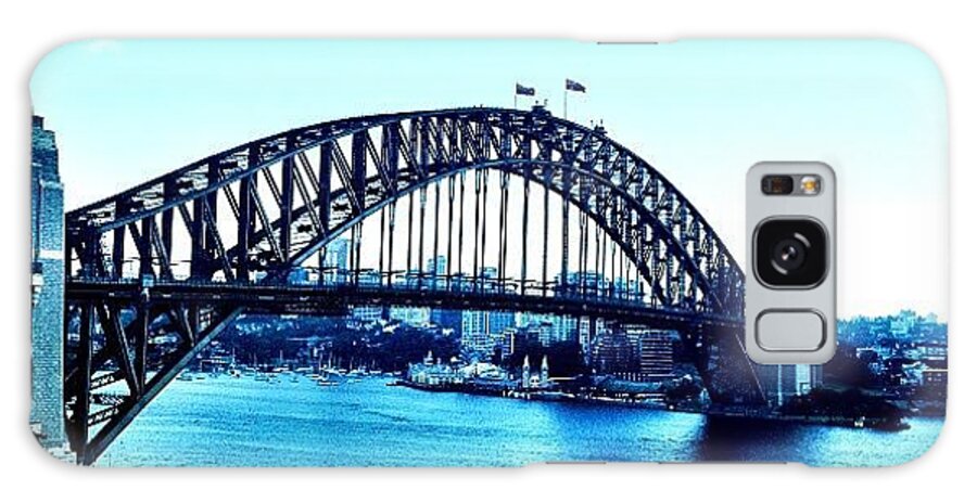 Galaxy Case featuring the photograph Sydney Harbour Bridge by Michael McGimpsey