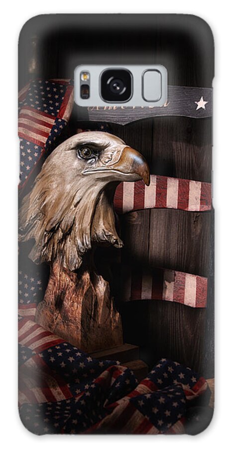 America Galaxy Case featuring the photograph Symbol of America Still Life by Tom Mc Nemar