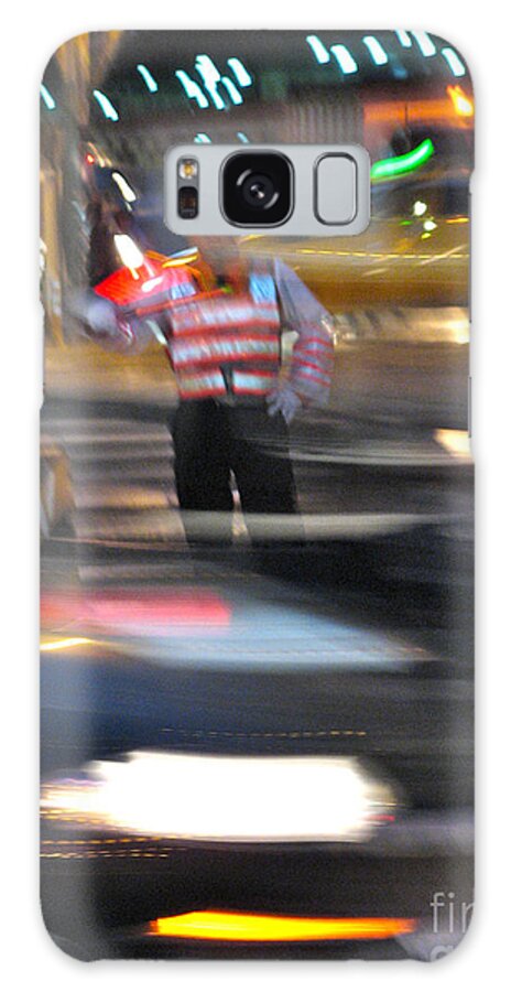 Night Galaxy Case featuring the photograph Taipei Traffic by Christopher Plummer