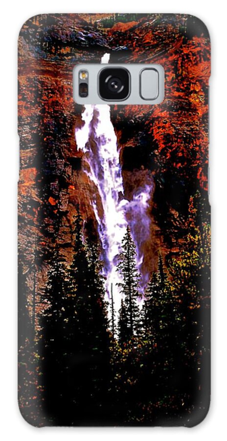 Water Fall Galaxy Case featuring the photograph Takakwa Falls by Jim Hogg