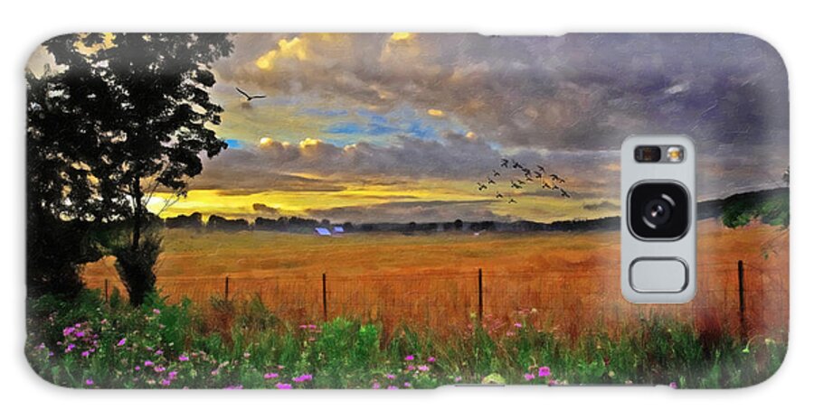 Country Road Galaxy Case featuring the digital art Take Me Home by Lianne Schneider