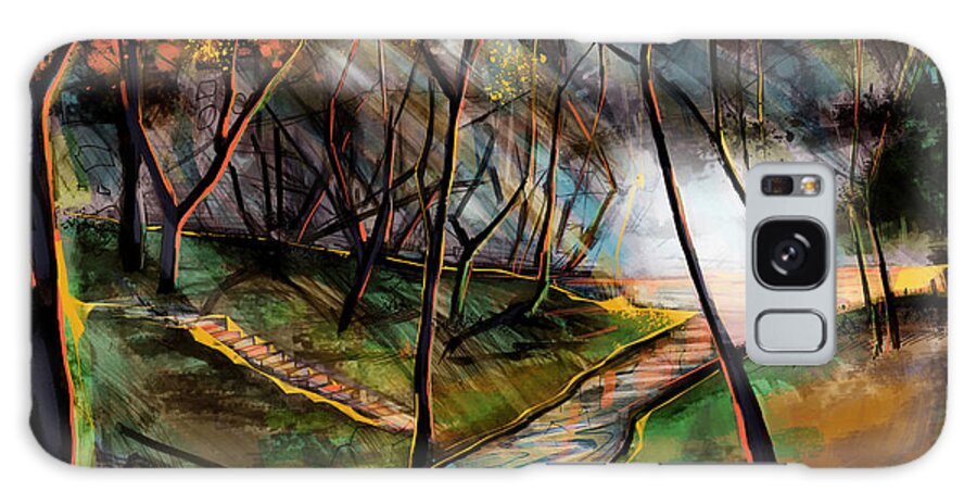 Take Me To The River Galaxy S8 Case featuring the painting Take Me To The River by John Gholson