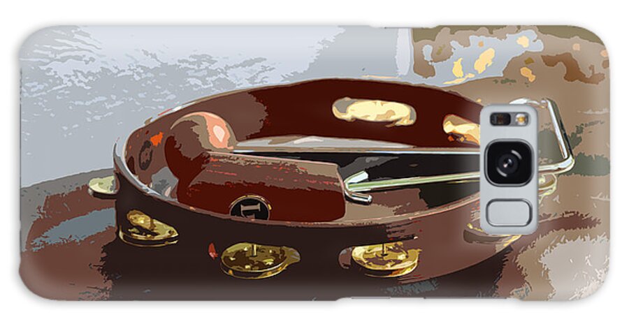 Tambourine Galaxy Case featuring the photograph Tambourine Cutout by Andre Turner