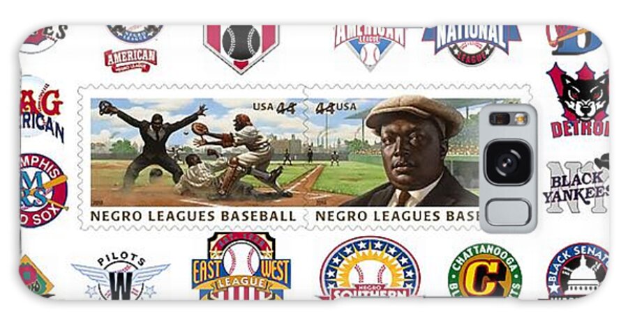 Negro Leagues Galaxy Case featuring the photograph Teams of the Negro Leagues by Mike Baltzgar
