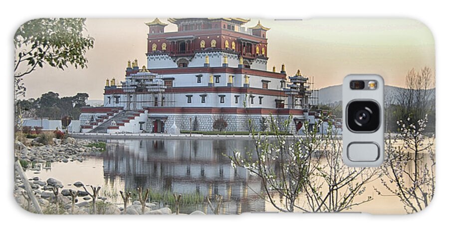 Temple Galaxy Case featuring the photograph Temple Wuxi China Color by Bill Hamilton