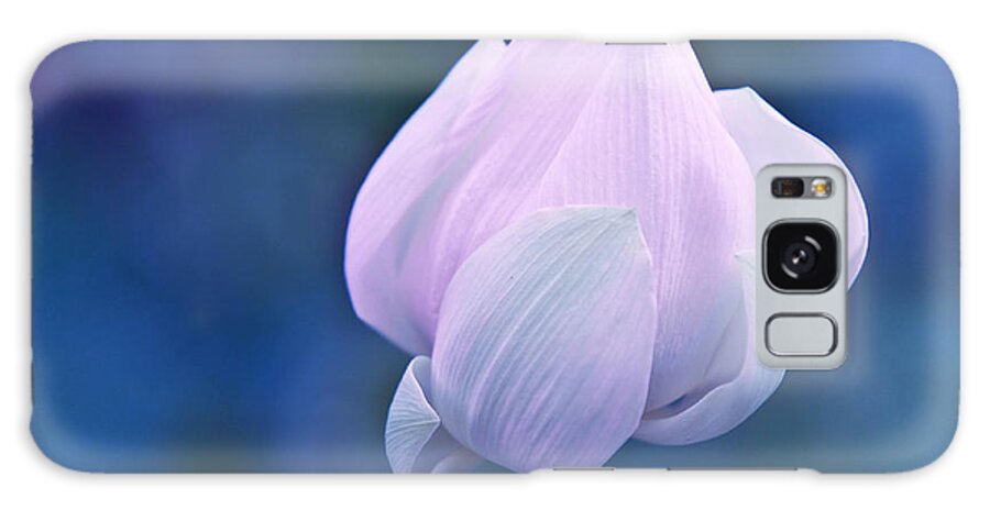 Jenny Rainbow Fine Art Photography Galaxy Case featuring the photograph Tender Morning with Lotus by Jenny Rainbow