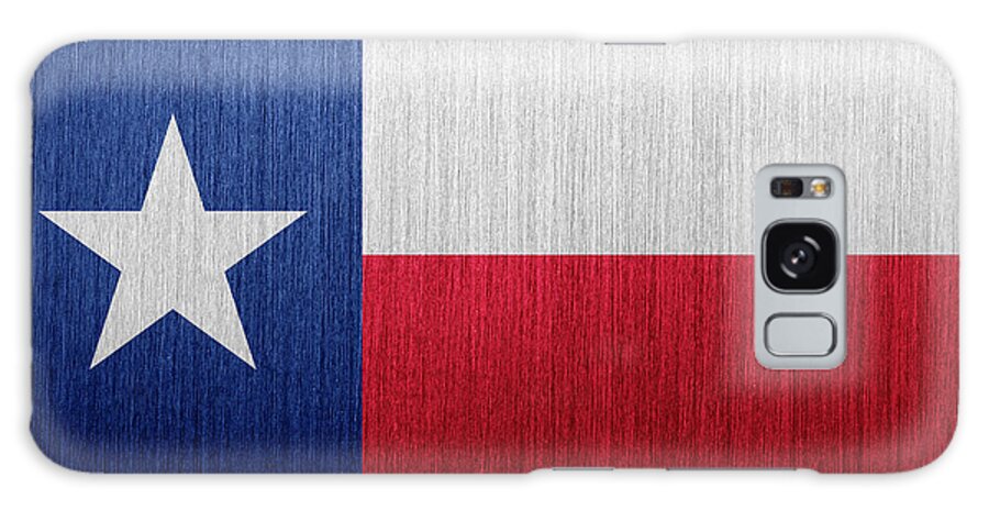 Material Galaxy Case featuring the digital art Texas Flag by Duncan1890