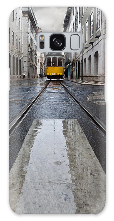 Lisbon Galaxy Case featuring the photograph The 28 by Jorge Maia