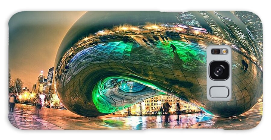 Chicago Galaxy S8 Case featuring the photograph The Bean by Lori Strock