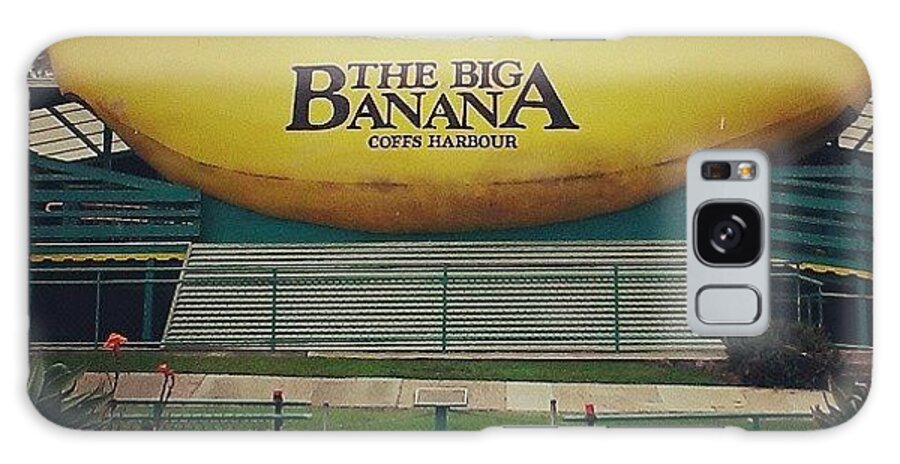  Galaxy Case featuring the photograph The Big Banana...coffs Harbour by Sally Skennar