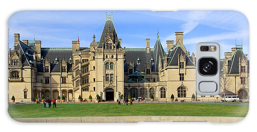 The Biltmore House Galaxy Case featuring the photograph The Biltmore Estate - Asheville North Carolina by Mike McGlothlen