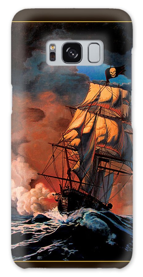 Buccaneers Galaxy S8 Case featuring the painting The Buccaneers by Patrick Whelan